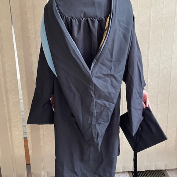 Graduation Cap and Gown for Johns Hopkins Masters - Picture 2 of 2